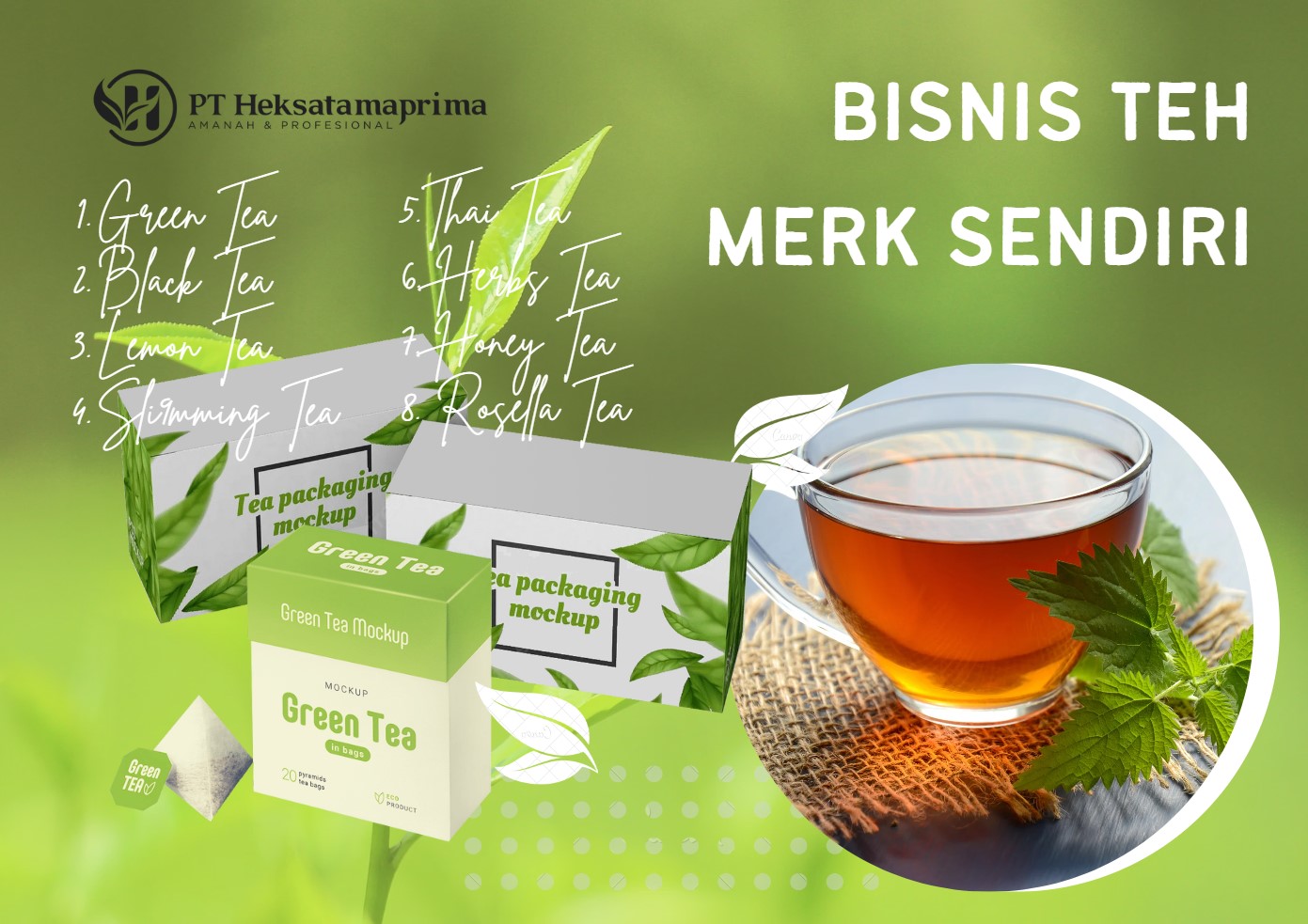 Maklon Teh Herbal